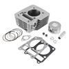 185cc Big Bore Cylinder Barrel Kit 62mm For Yamaha YBR125 YBR 125 Custom 2005-2018