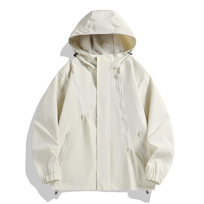 Куртка в парном стиле, мужская универсальная куртка, мужская весенняя мужская модная зеленая куртка для альпинизма с тремя видами защиты, повседневная куртка