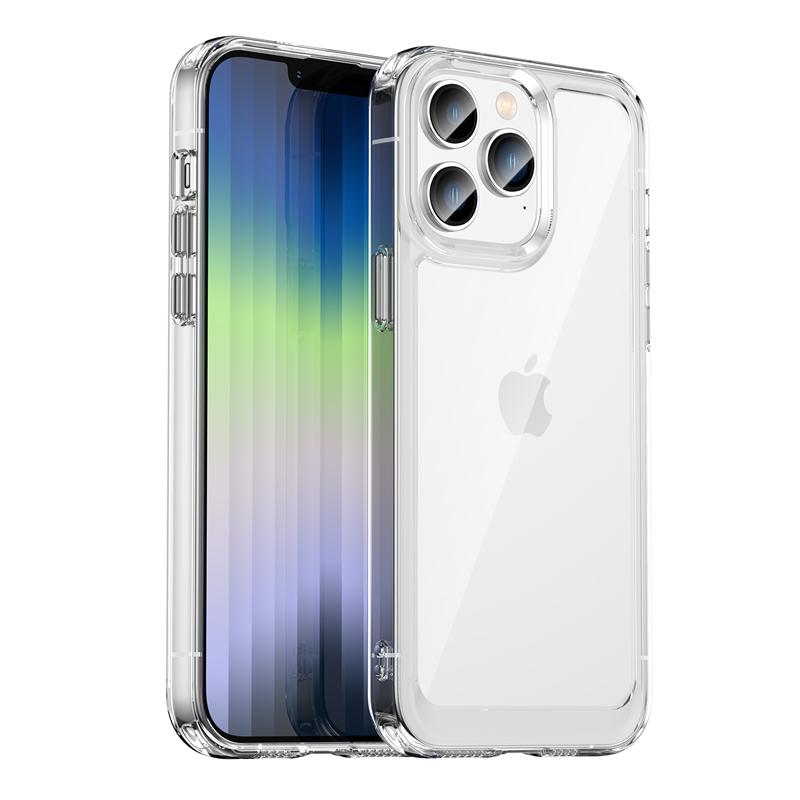 For iPhone 15 Pro Max Case Luxury Shockproof Clear Hard Cover for iPhone 13 12 14 15 Pro Max Plus 7 8 SE 2020 Transparent Cover