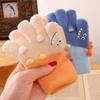 Thickened Plush Gloves Children's Warm Tools Warm Full Cover Glove Gifts Winter Children's Gloves