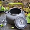 Outdoor Water Kettle Camping Cookware Ergonomic Foldable Handle Cookware Picnic Water Kettles Portable Outdoor Tools