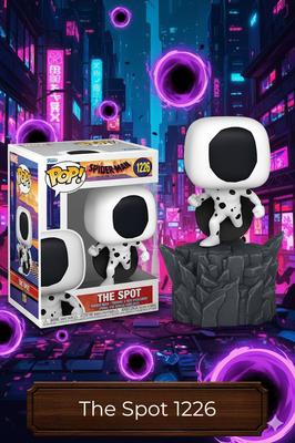 Фигурка Спайдер мен Spider Man The Spot Пятно Funko Pop Marvel Фанко игрушка 10 см #1226