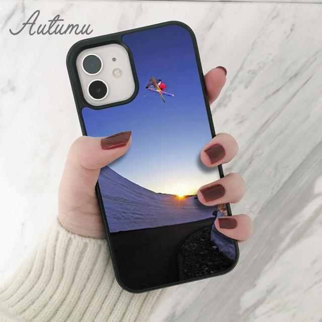 Чехол для телефона с изображением лыж, сноуборда, лыж для iPhone 11 12 13 14 Pro Max mini XR XS SE 2020 6S 7 8 Plus Samsung Galaxy S21 S22