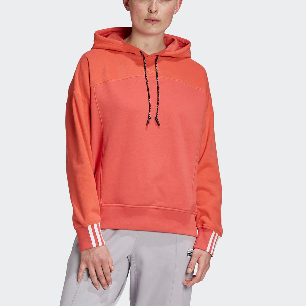 adidas Свитшот Originals женский оранжево-красный GD3898