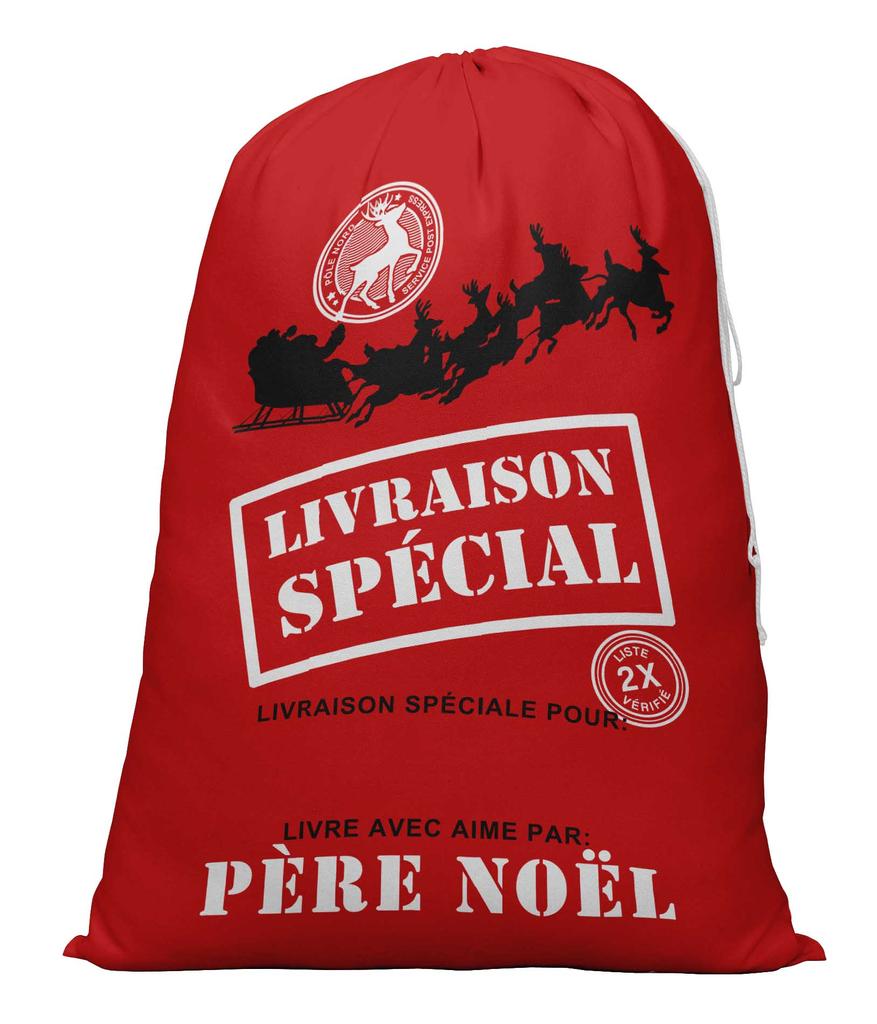 Printtoo Большая холщовая сумка на шнурке, рождественские мешки, подарочный мешок Санты, индивидуальный подарок на вечеринку, 2 шт., 27x20 дюймов
