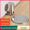 Punch-Free Magnetic Door Stopper with Anti-Collision & Invisible Design