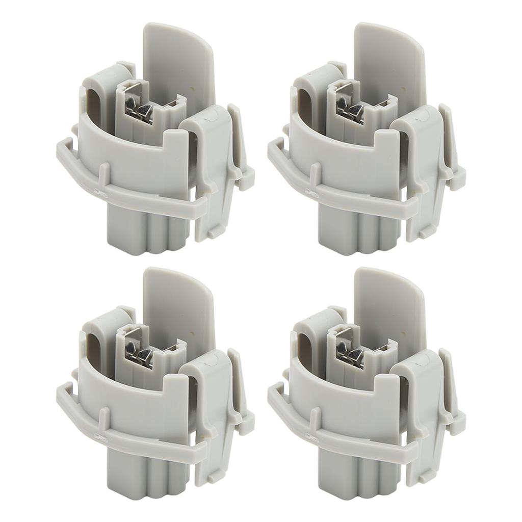 4 Pcs Brake Taillight Socket Bracket 34102 S60 003 License Plate Light Bulb Housing for Accord Civic CR‑V Fit Odyssey