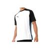 Puma Color Block Training Crew Neck Soccer Shirt Men Tops White 659129-04