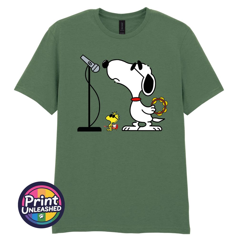 Oasis Beagle Parody TShirt Unisex S2XL Cotton Bird Dog Tee Gift for Dad