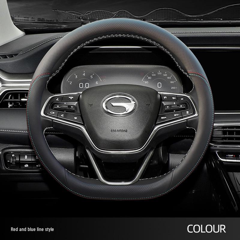 Ультратонкий противоскользящий чехол на руль для GAC Trumpchi GS4, GS3, GS8, M8, M6 Pro