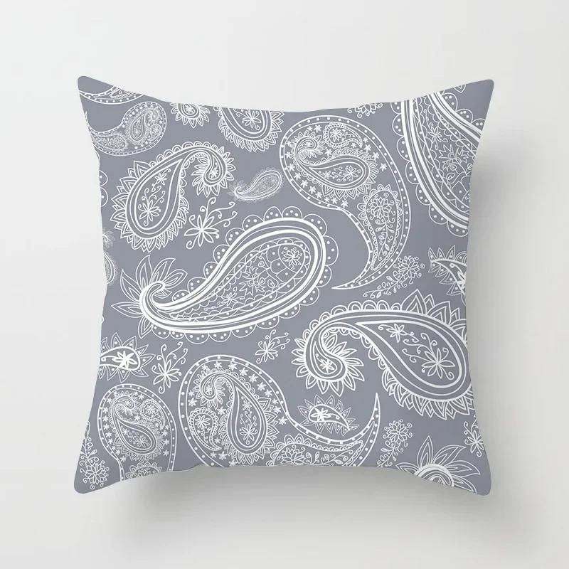 Brand New Gray Nordic Geometry Cushion Cover Hot Modern Sofa Couch Throw Pillows Cover Livingroom Decorative Simple Pillows Case