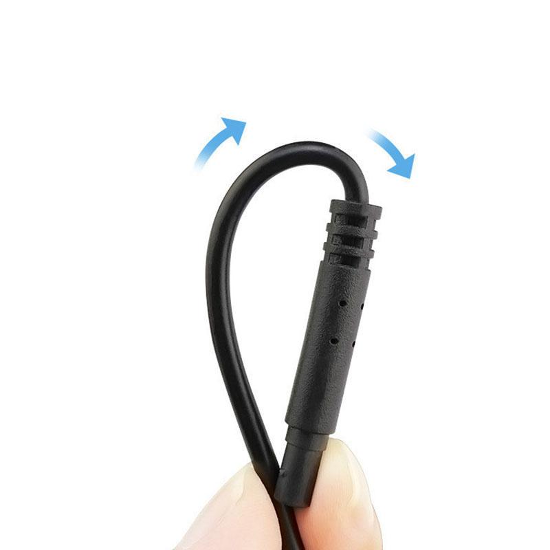 6pin Male to Female Car DVR Camera Rear View Camera copper connector cable Wire 6 core Vehicle Cord Extension HD Monitor