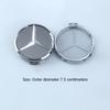 4PCS 75mm Car Wheel Center Hub Caps Cover for Mercedes Benz B/C/E/S Class A Class C200L GLC GLK CLA Accessories DD1