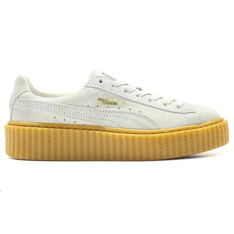 Puma Криперы Rihanna Fenty Белый Овсяный Женские 361005-06