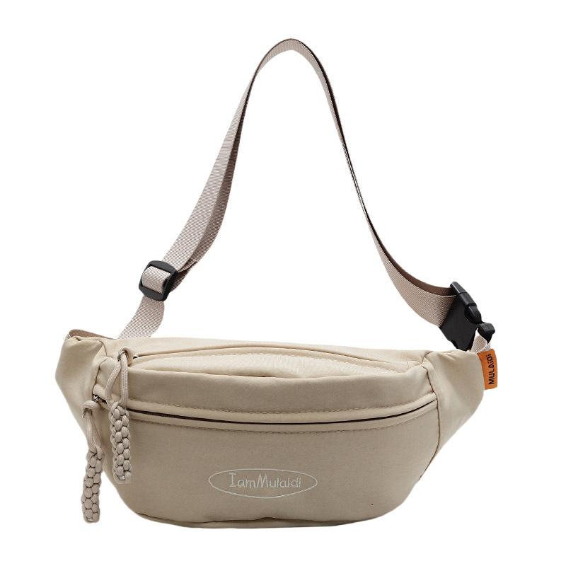 Тренд Горячая Распродажа Японский Корейский Простой Спортивный Тренд Досуг Поясная Сумка Нишевая Индивидуальность Повседневная Дорожная Сумка Кроссбоди Нагрудная Сумка Женская