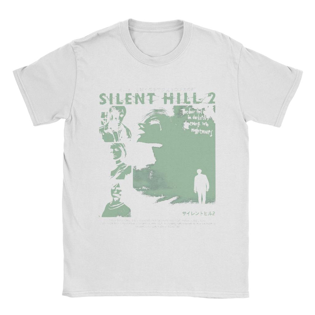 Harajuku T Shirt Silent Hill II Sunderland Cotton T Shirts Fashion Tshirt for Unisexs Summer Y2K Classic Short Sleeve Clothing