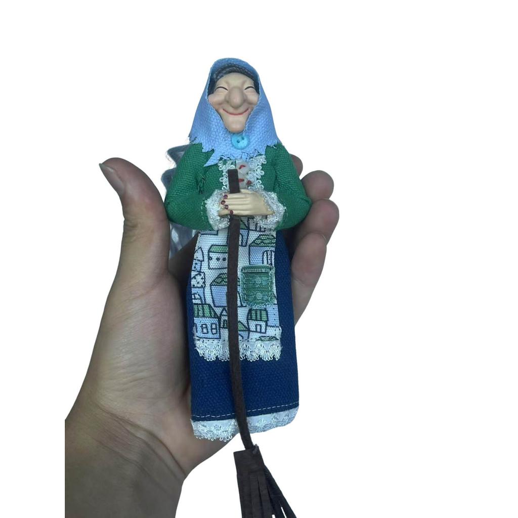 Кукла-ведьма ручной работы, спутница удачи на вашей кухне, подвесная кукла-ведьма