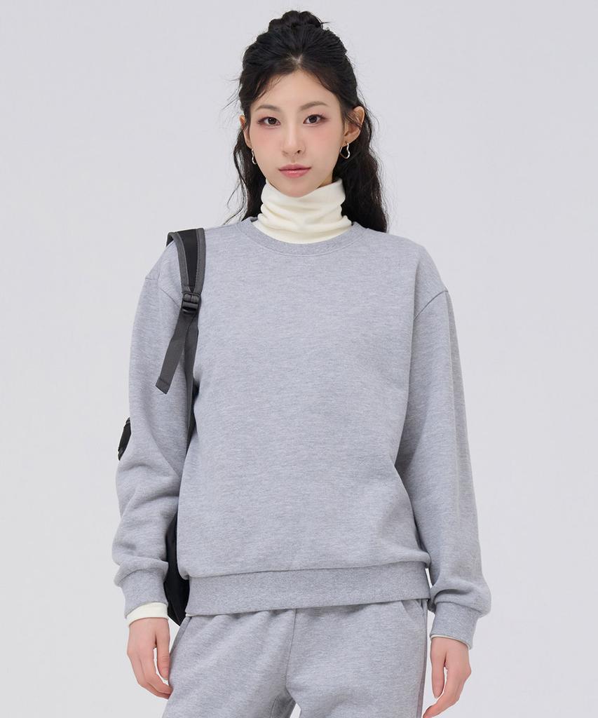 CHASECULT Unisex Essential Brushed Sweatshirt - Grey