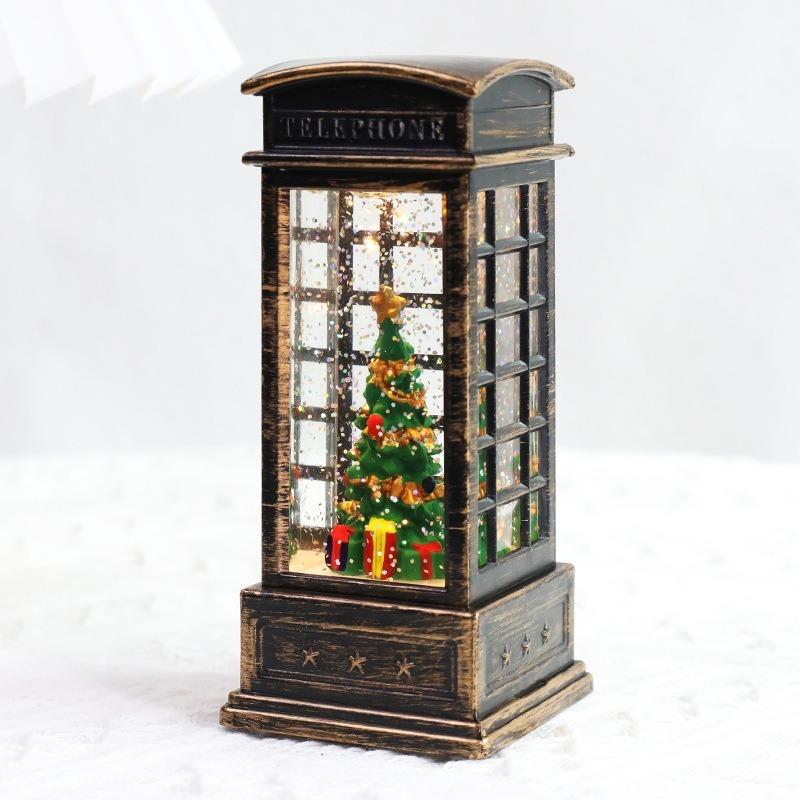 New Christmas Wind Lights Crystal Lights Father Christmas Lights Christmas Party Decoration Decorations Christmas Gifts Cartoon Father Christmas