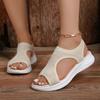 Comfortable Casual Sports Sandals Beach Wedge Sandals Platform Sandals Roman Sandals