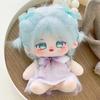 20 см Милая хлопковая кукла Плюшевые игрушки Узор орхидеи Девочка Мягкая Кукла Суперзвезда Куклы Детская одежда для ношения Переодевание Детский подарок