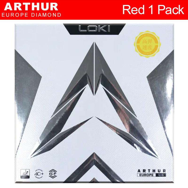 LOKI ARTHUR Series Table Tennis Rubber Sticky Professional Ping Pong Rubber Sheet Pre-tuned Sponge Arthur China Asia Europe
