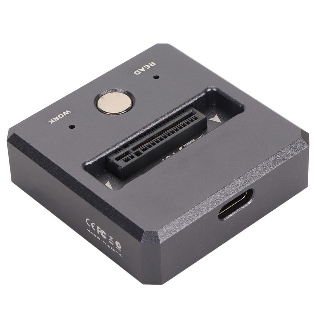 NVMe to USB Docking Station M.2 to USB 3.2 GEN2 10Gbps UASP Protocol TRIM Command M.2 SSD to USB C Reader for Computer