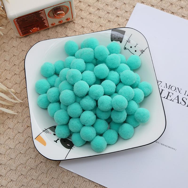 Colorful High Elastic Pom-Pom Embellishments - Free Same Day Shipping, In Stock, DIY Accessories, Large Plush Balls