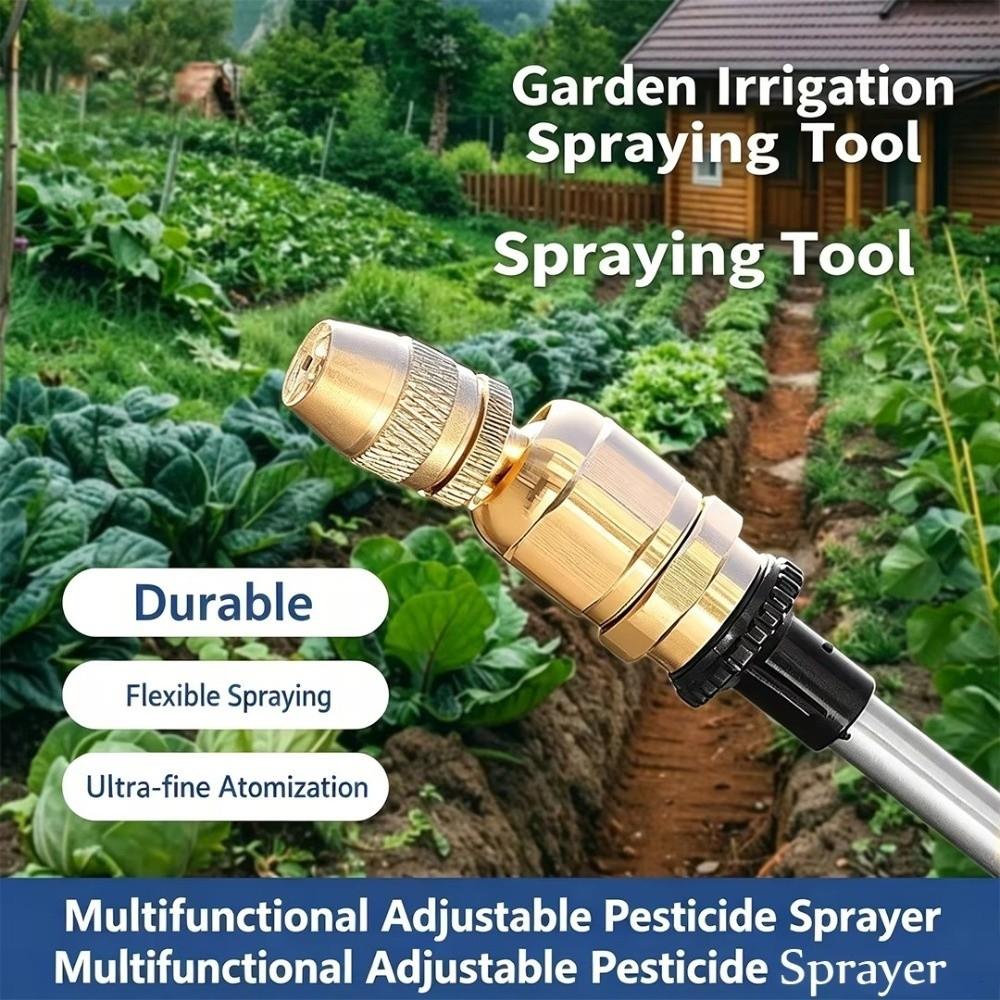 Brass Brass Spray Nozzle 360° Adjustable Atomizing Tip Pesticide Sprayer Nozzle Pesticide Spraying