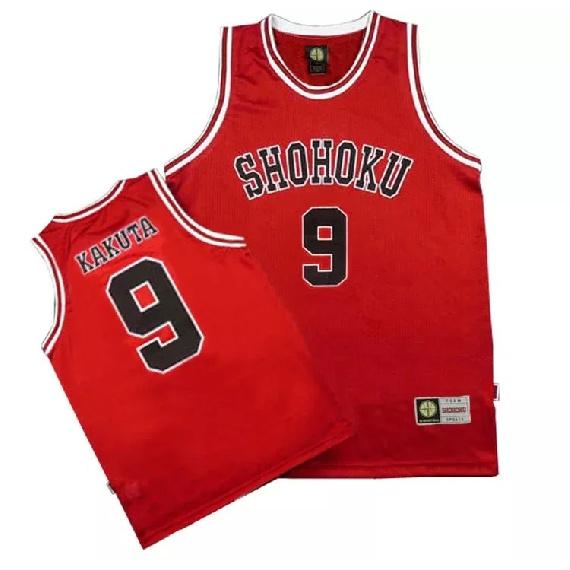 1-15 Anime Shohoku School Basketball Team Jersey Cosplay Costume Sakuragi Hanamichi Rukawa Jersey Sports Wear Uniform