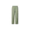 Solid Color Letter Print Straight Casual Pants Men Bottoms Olive-Green DX0614-386