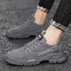 Spring Autumn 2024 Men's Work Shoes Design Platform Casual Shoes For Men Sneakers Wear-Resistant Comfortable Sports Shoes