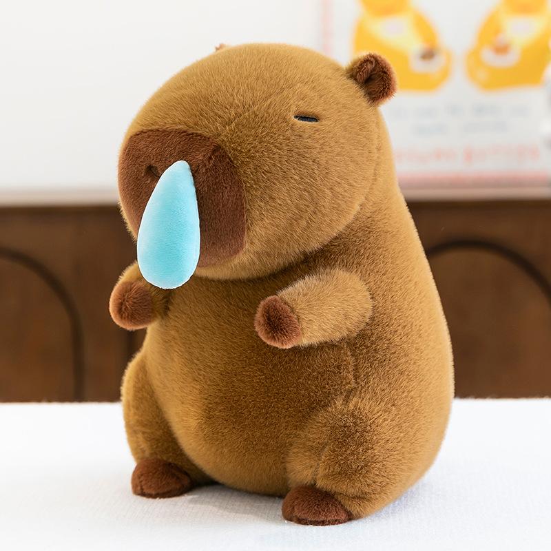 Snot Kapibara Plush Toy Stretch Fries Turtle Backpack Capybara Doll Doll Pillow