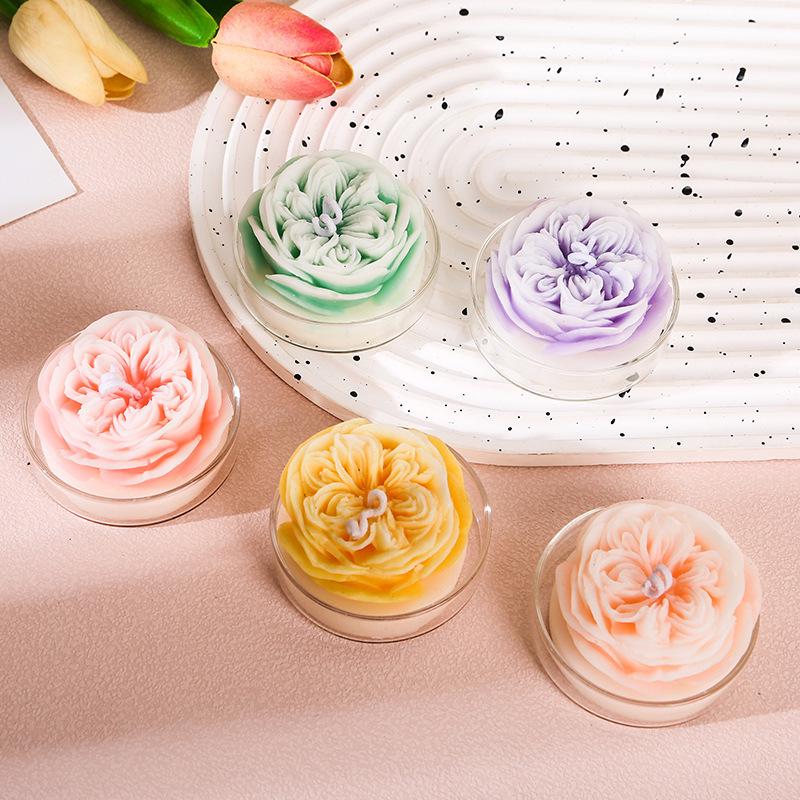 3D форма для мыла и свечей из смолы «Персик и вишневый цвет» своими руками