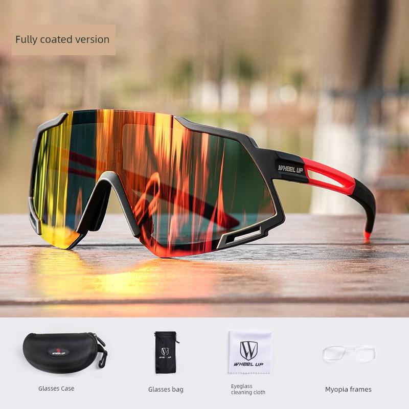 Wheelway Cycling Glasses, Day and Night Dual-Use Goggles, Photochromic Polarized Outdoor Sunglasses