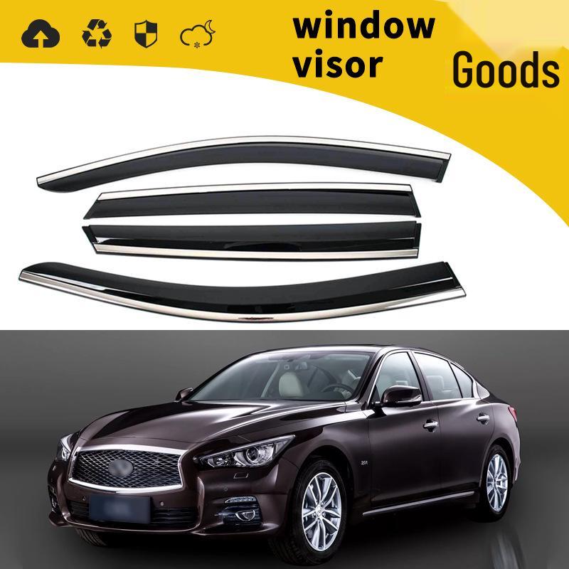 Дефлекторы оконные для 15-16 Infiniti Q50/Q50L/Q50S/Q70 Двери автомобиля