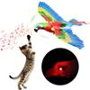 (SU)Интерактивные игрушки для кошек с имитацией птиц и освещением для домашних кошек, автоматические подвесные игрушки для домашних животных для практики