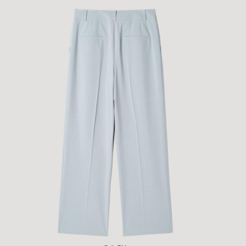 [Она S miSS] Брюки с защипами, широкого кроя, комплектные SwSSlp22090 Ll