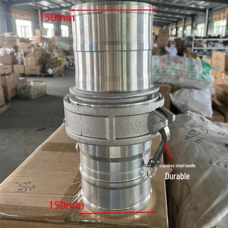 Aluminum Alloy Type C Male & Female Quick Coupler Hose Fittings with Reducing Lever
