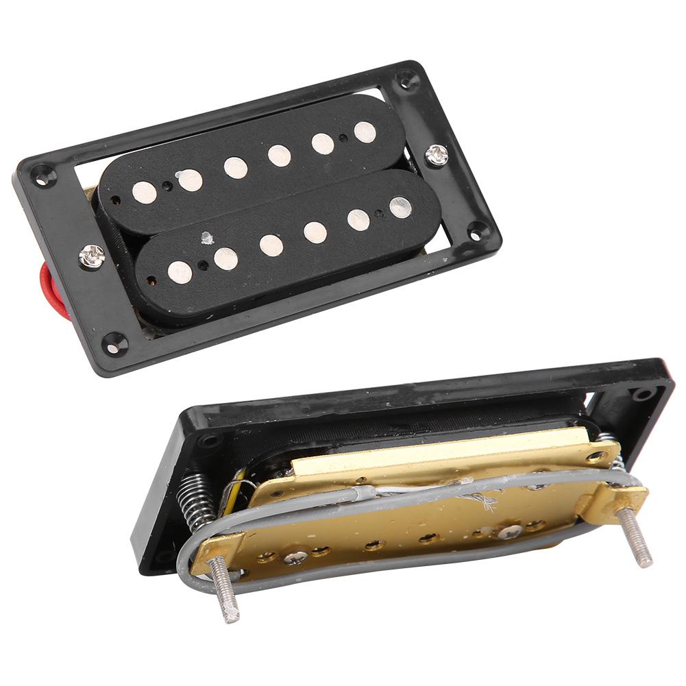 Электрогитарный звукосниматель для STSQ Dual Coil Black Frame Аксессуары для музыкальных инструментов