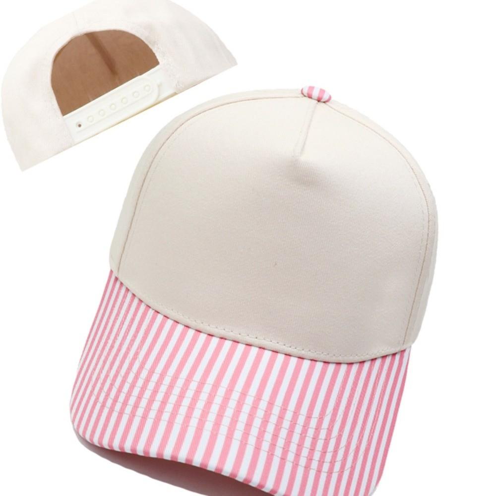 Adjustable Baseball Hats Striped Trucker Hat New Visor Cap Casual Wear