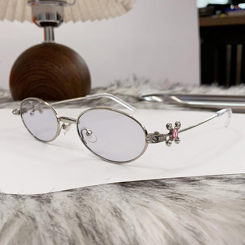 Fashion Style Women Eyeglasses Oval Shape Blue Light Blocking Women's Frame Glasses