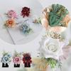 Beautiful Roses Design Wrist Flower Corsage Wristlet