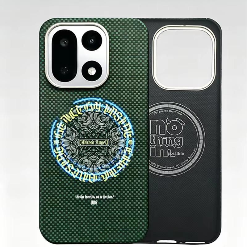 Чехол из углеродного волокна для Honor Magic 8 Pro Керамический задняя крышка с поддержкой беспроводной зарядки для HONOR MAGIC 8 PRO