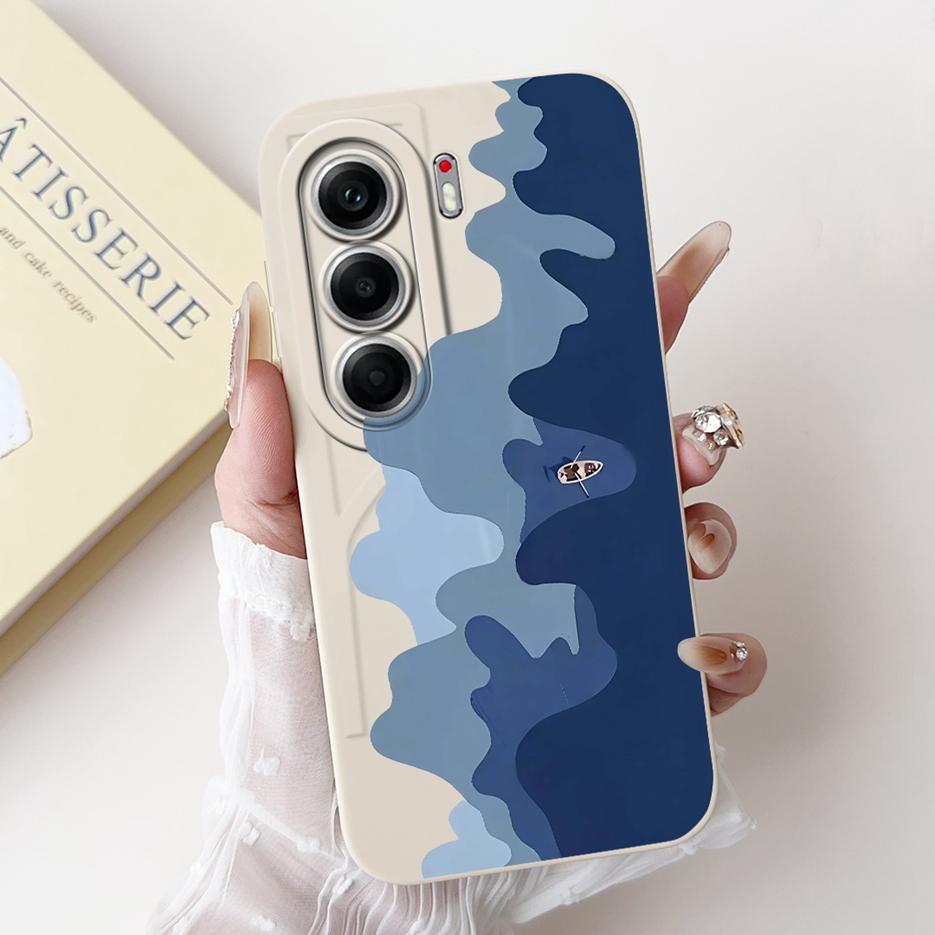 Чехол для Tecno Camon 40 Pro 5G CM7 Новый Роскошный Конфетный Покрашенный Чехол Мягкий ТПУ Чехол для Телефона Для Tecno Camon 40 Camon40 Pro 4G CM6 Сумки