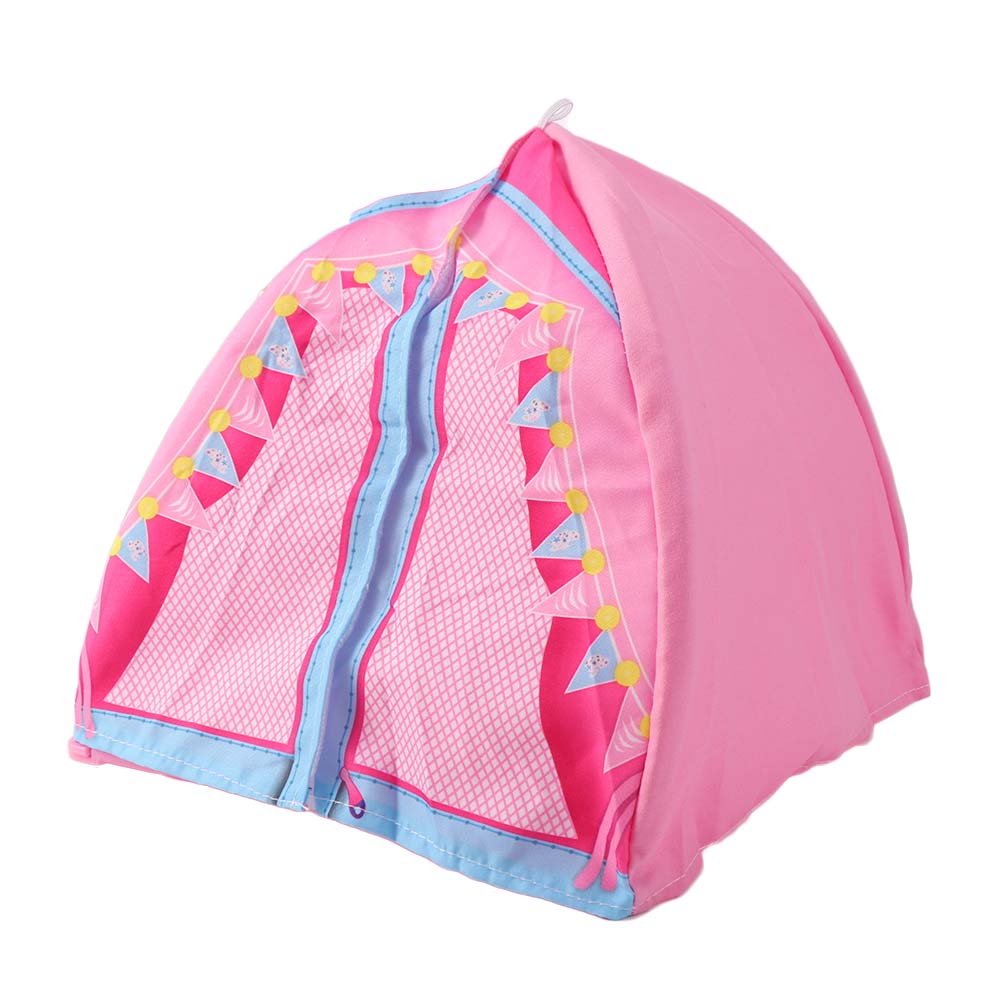 Simulated Doll Camping Kit Micro Scene Doll Mini Tent Doll Accessories Dollhouse Tent 1/12 Scale