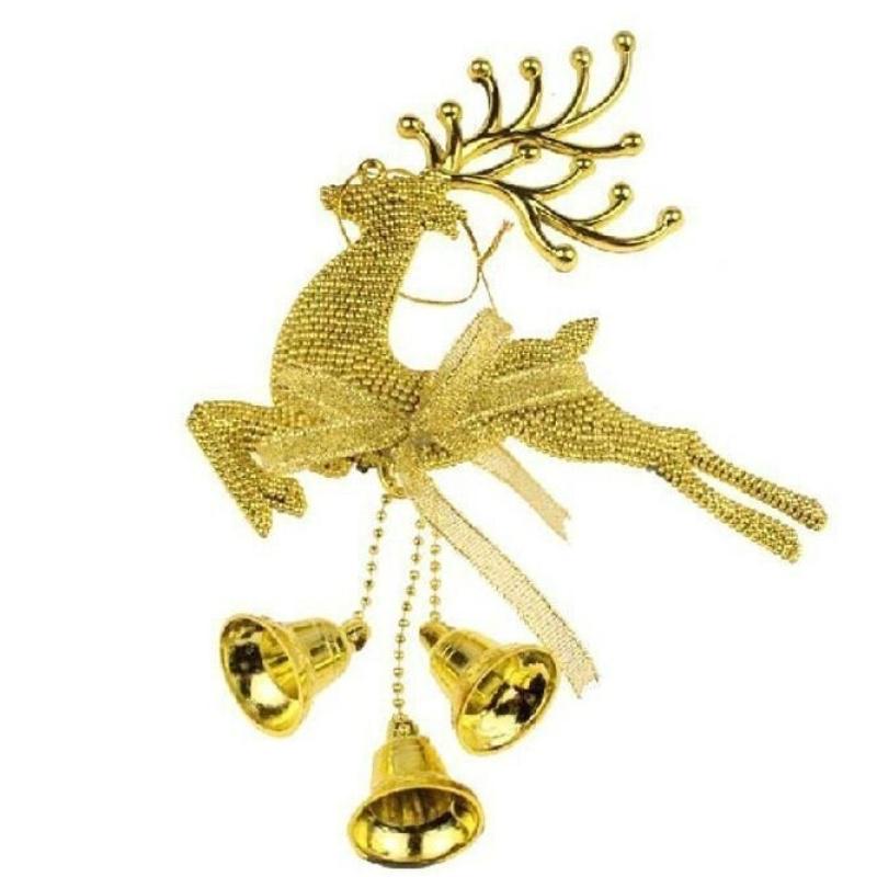 Главная Рождественская елка Украшение Олень Читал Подвесные рождественские безделушки Украшение для вечеринки ARI