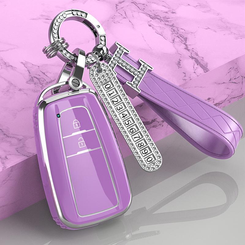 Чехол для ключей Toyota RAV4 2020-2025 - Модная сумка-кошелек на пряжке для мужчин и женщин