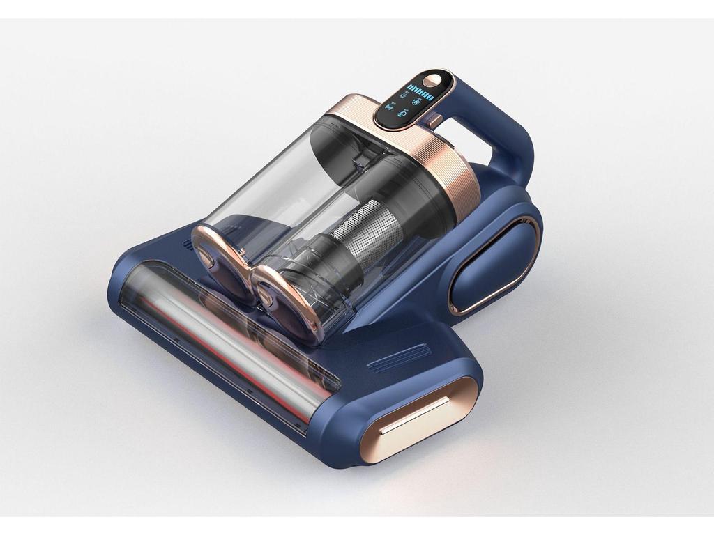 Трансграничный пылесос с двойным пылесборником, роликовой щеткой, защитой от клещей и УФ-стерилизацией
