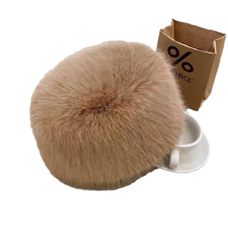 Роскошная шапка-рыбак из искусственного лисьего меха: Плотная, Теплая Защита Ушей, Высококлассный Зимний Снежный Стиль